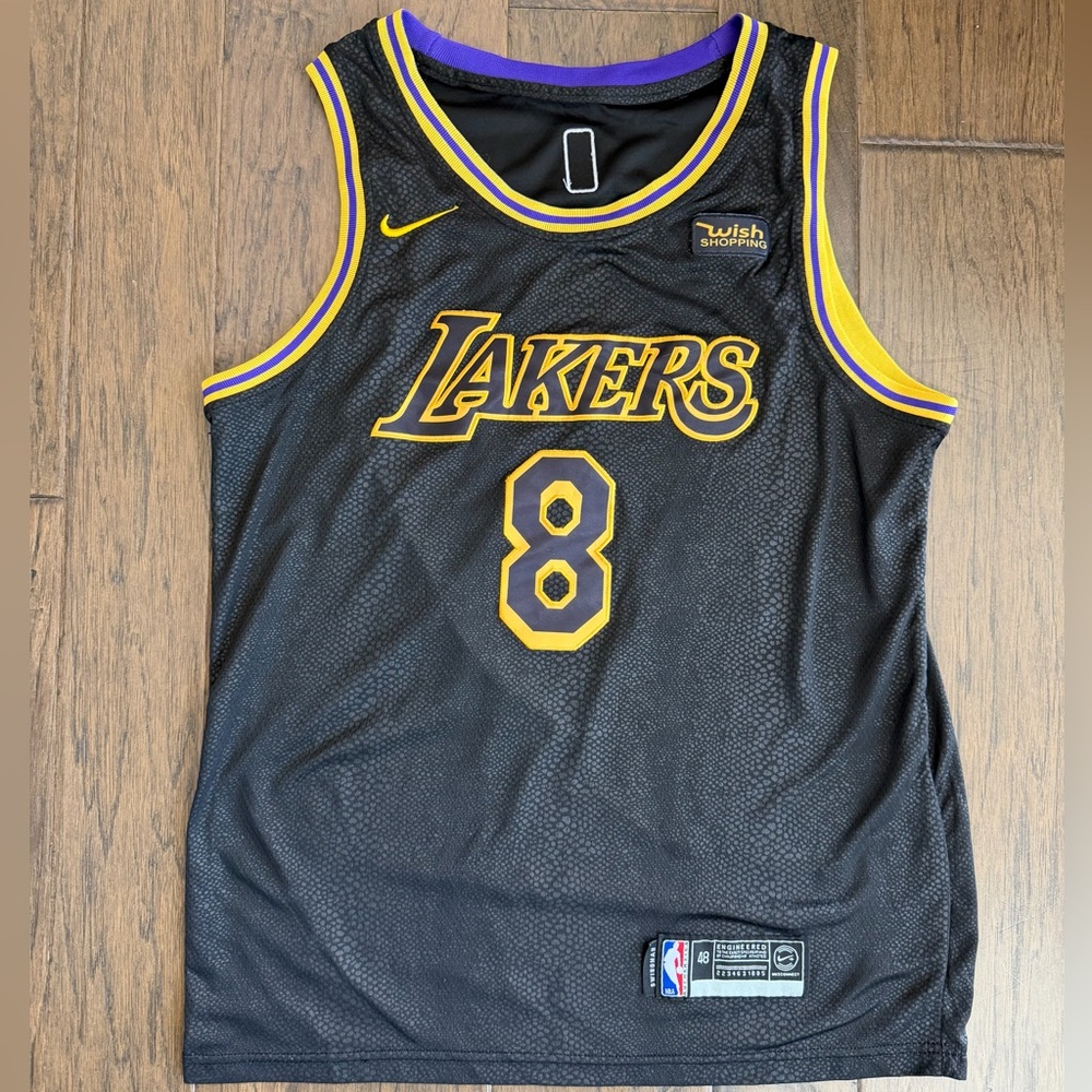 Nike Los Angeles Lakers Kobe Bryant Swingman Jersey‎ Black Mamba City Edition
